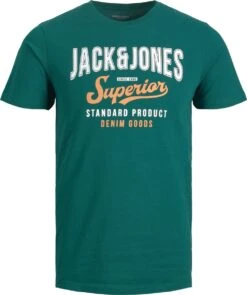 JACK&JONES PLUS JJELOGO TEE SS O-N 2COL 22/23 NOOS PLS Heren T-shirt - Maat EU3XL US1XL