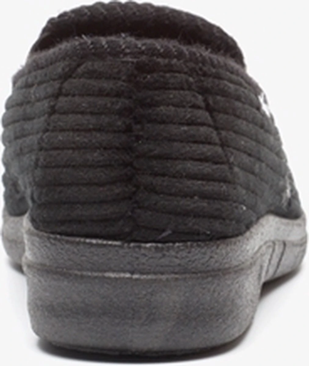 Blenzo Heren Pantoffels - Zwart - Maat 46 - Sloffen 6 Blenzo Heren Pantoffels - Zwart - Maat 46 - Sloffen - Afbeelding 4