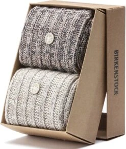 Birkenstock Dames Sokken Gift Box Twist Eggnog Misty Rose 2 Paar Maat 36-40 -Casio Verkoop 1017x1200