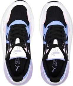 PUMA X-Ray Speed Unisex Sneakers - Black/White/IntenseLavender/VividViolet - Maat 40.5 -Casio Verkoop 1018x1200 1