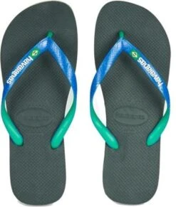 Havaianas Brasil Mix Unisex Slippers - Zwart/Groen/Blauw - Maat 41/42 -Casio Verkoop 1018x1200 3
