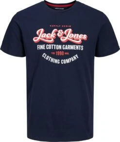 JACK&JONES JJANDY TEE SS CREW NECK Heren T-shirt - Maat L