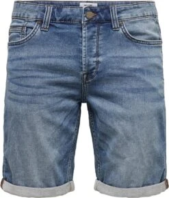 ONLY & SONS ONSPLY LIFE JOG BLUE SHORTS PK 8584 NOOS Heren Broek - Maat M