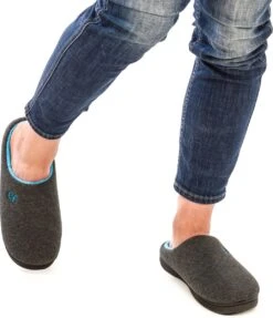 Pantoffels Heren - Sloffen - Maat 44/45 - Grijs - Anti-slip - Comfeet -Casio Verkoop 1033x1200 3