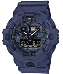 Casio G-Shock GA-700CA-2AER Horloge - Kunststof - Blauw - Ø 50 Mm