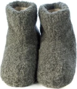 Texelse Wollen Sloffen Grijs Leren Onderzool. 43 / 44 -Casio Verkoop 1041x1200 2