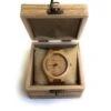 Hipperboo® Bamboe Horloge - Unisex - Heren En Vrouwen - Polshorloge - Lichtbruin Eco-Leer - Met Extra Bandje -Casio Verkoop 1042x1200 1