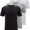 HUGO BOSS Classic T-shirts Regular Fit (3-pack) - Heren T-shirts O-hals - Zwart - Grijs - Wit - Maat: XL -Casio Verkoop 1042x1200 5
