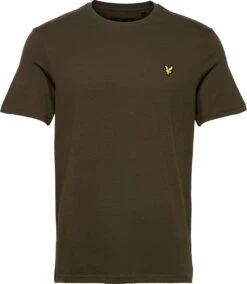 Lyle And Scott - T-shirt Olive - XXL - Modern-fit