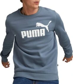 Puma Essential Big Logo Crew Trui Mannen - Maat S