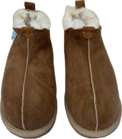 LuLu- Leren Sloffen / Pantoffels Met Rubberen Zool, Gevoerd Met Schapenvacht - Maat 43. -Casio Verkoop 1050x1200 7