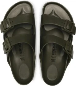 Birkenstock Arizona EVA Khaki Reg Heren Slippers - Khaki - Maat 43 -Casio Verkoop 1051x1200 1