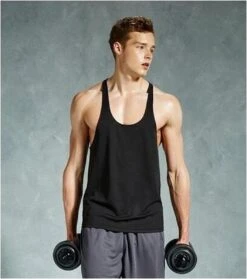 Zwart Sport/fitness Shirt/tanktop Voor Heren - Sportkleding - Fitness Shirt/hemd - Bodybuilder Tanktops/haltertops - Sportshirts XL -Casio Verkoop 1061x1200 19