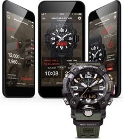 Casio G-Shock-Mudmaster GG-B100-1A3ER Horloge - Kunststof - Groen - Ø 50 Mm -Casio Verkoop 1072x1200