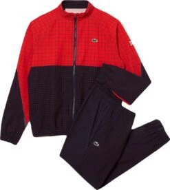 Lacoste Sport X Djokovic Trainingspak Senior Red/Navy -Casio Verkoop 1074x1200 6