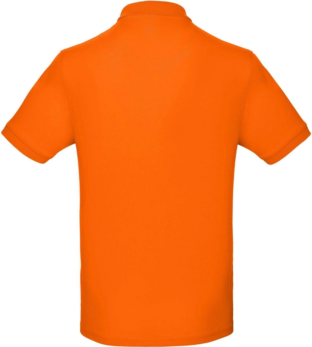 B&C Heren Oranje Polo REGULAR FIT Maat L 100 % Katoen 5 B&C Heren Oranje Polo REGULAR FIT Maat L 100 % Katoen - Afbeelding 3