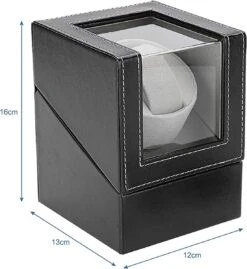 Olvy Watchwinder - Met Poetsdoekje - Horloge Opwinder - Automatische Horloge Winder - Horlogebox -Casio Verkoop 1102x1200