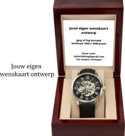 Horloge Heren - Gepersonaliseerd Cadeau - Automatisch - Open Uurwerk 18 Horloge Heren - Gepersonaliseerd Cadeau - Automatisch - Open Uurwerk -Casio Verkoop 1107x1200