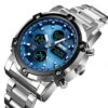 Horloges Voor Mannen - Blauw Met Roestvrijstaal Design - Heren Horloge - Waterdicht -black Friday -Casio Verkoop 1115x1200