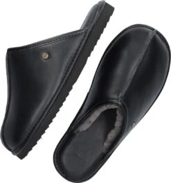 Warmbat Barron Suede Heren Pantoffels - Black - Maat 43 -Casio Verkoop 1120x1200 3