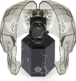 Philipp Plein The $Keleton PWBAA0221 Horloge - Siliconen - Zwart - Ø 44 Mm -Casio Verkoop 1122x1200 8