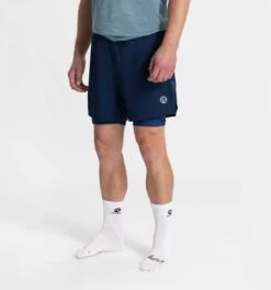 Rogelli Essential 2-in-1 Hardloopshort - Heren - Blauw - Maat L -Casio Verkoop 1123x1200 1