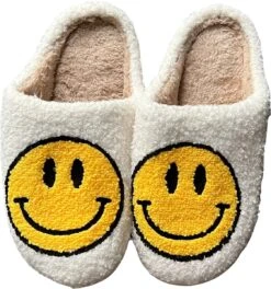 Smiley Sloffen Panter – Unisex Pantoffels Smiley – Smiley Slippers Tijger - Sloffen – Zachte Pantoffels – Gekke Sloffen – Sloffen Dames & Heren – Panter - Cadeau - Maat 37/38 -Casio Verkoop 1123x1200 5