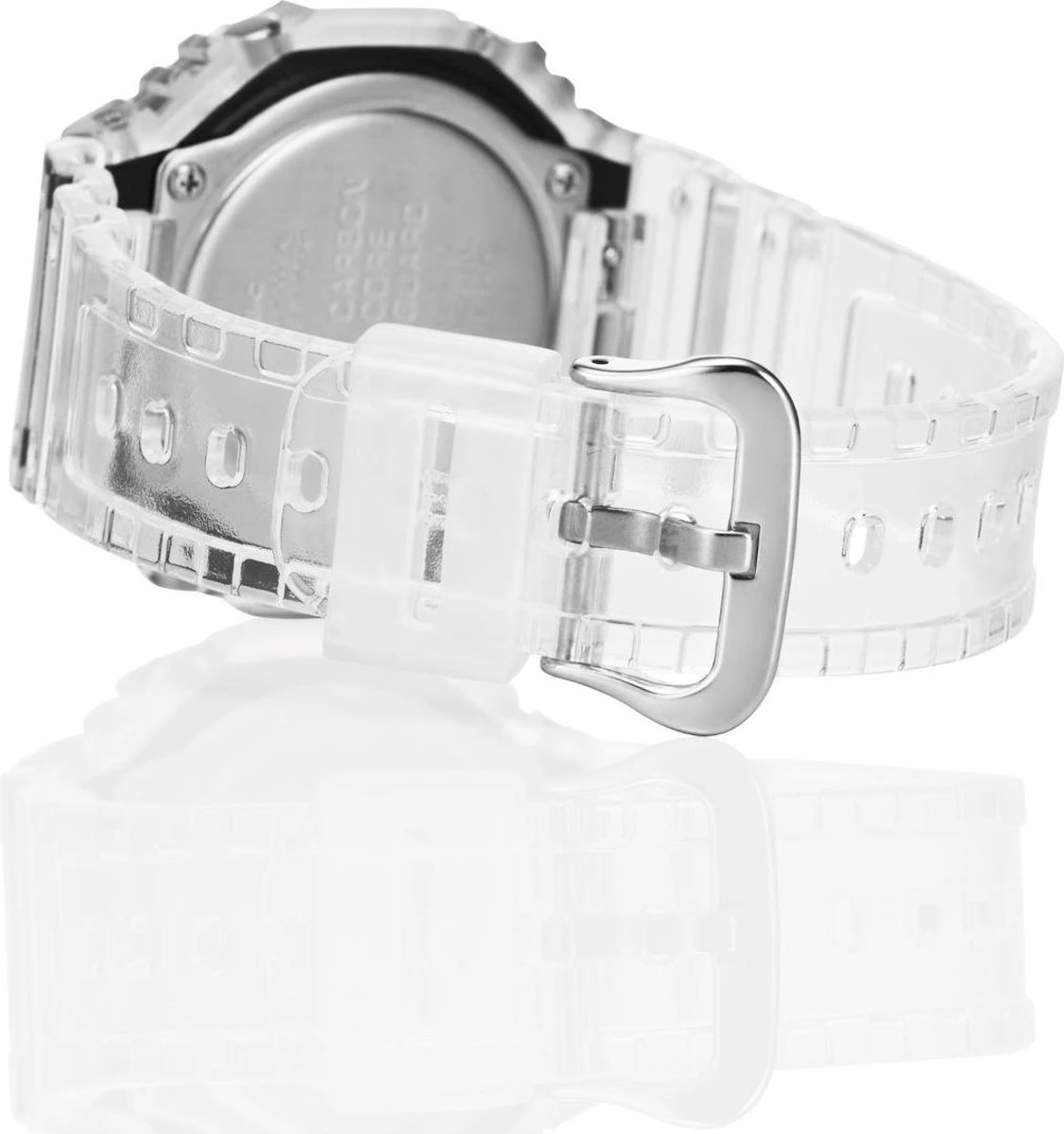 Casio GA-2100SKE-7AER G-Shock Horloge Transparant Zwarte Wijzerplaat 14 Casio GA-2100SKE-7AER G-Shock Horloge Transparant Zwarte Wijzerplaat - Afbeelding 12