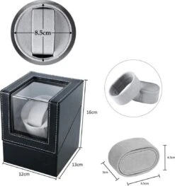 Watchwinder – Horloge Opwinder – Automatische Horloge Opwinder Doos – Watchbox – Opbergbox Voor 1 Horloge – Zwart -Casio Verkoop 1127x1200 2