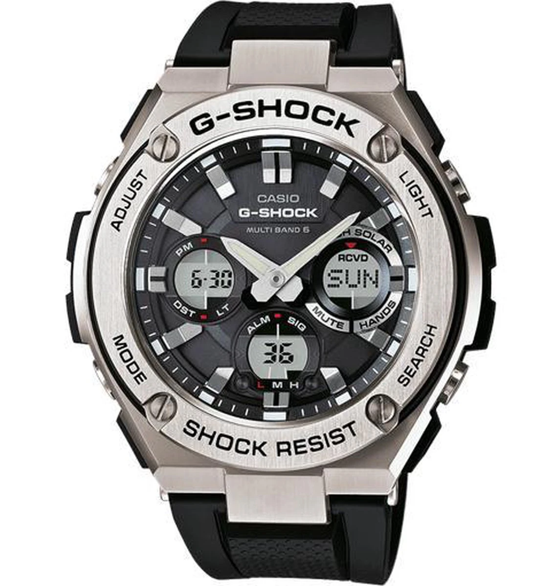 Casio G-Shock G-steel Horloge GST-W110-1AER 10 Casio G-Shock G-steel Horloge GST-W110-1AER - Afbeelding 8