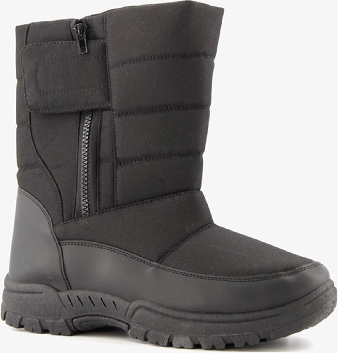 Gevoerde Heren Snowboots - Zwart - Maat 44 - Moonboots 3 Gevoerde Heren Snowboots - Zwart - Maat 44 - Moonboots