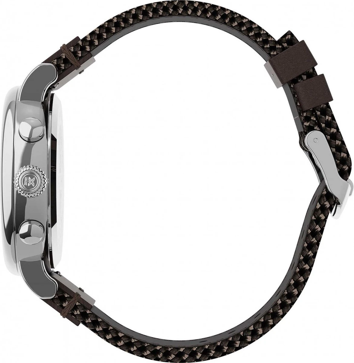 Timex Standard Chrono TW2U89300 Horloge - Textiel - Bruin - Ø 41 Mm 6 Timex Standard Chrono TW2U89300 Horloge - Textiel - Bruin - Ø 41 Mm - Afbeelding 4