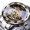 WiseGoods WSS2299 Luxe Mannen Horloge - Mechanisch - Skeleton Polshorloge - Transparant Case - Luxe Diamant Design - Zilver/Goud -Casio Verkoop 1172x1200 1