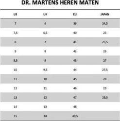 Dr. Martens 1460 Smooth Unisex Veterboots - Black - Maat 42 -Casio Verkoop 1192x1200 14