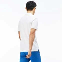 Lacoste Black Light Jersey Polo Shirt Heren Sportpolo Casual - Maat XL - Heren - Wit -Casio Verkoop 1199x1200 10
