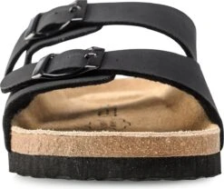 Slippers Dames - Slippers Heren - Sandalen - Memory Foam Voetbed - PU Leer - Zwart - Maat 37 -Casio Verkoop 1200x1010 2