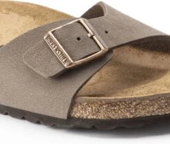 Birkenstock Madrid Dames Slippers Mocha Regular-fit | Bruin | Imitatieleer | Maat 38 | 040091 -Casio Verkoop 1200x1016 2