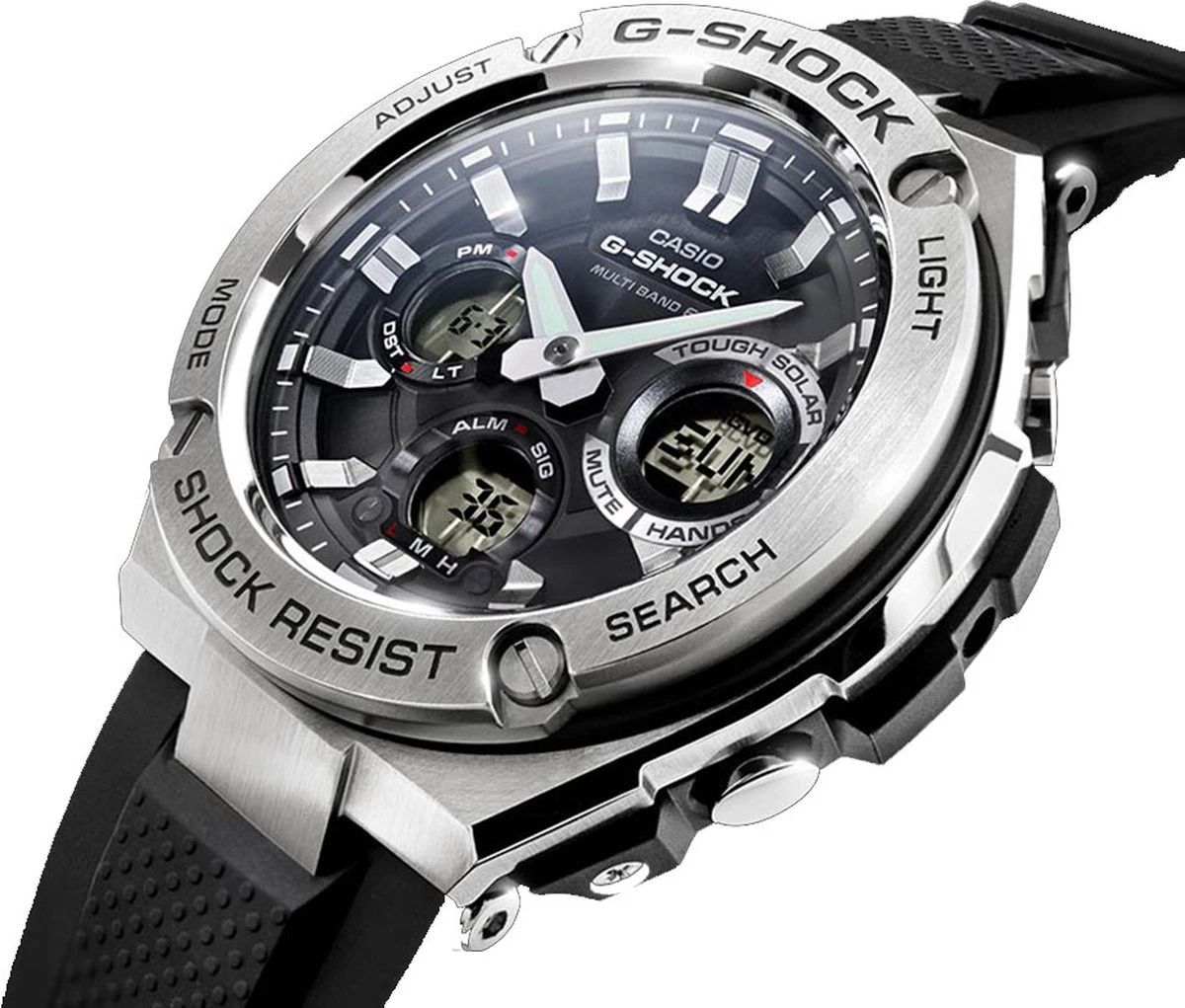 Casio G-Shock G-steel Horloge GST-W110-1AER 8 Casio G-Shock G-steel Horloge GST-W110-1AER - Afbeelding 6
