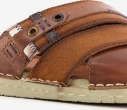 Van Beers Leren Heren Slippers - Bruin - Maat 43 -Casio Verkoop 1200x1042 2