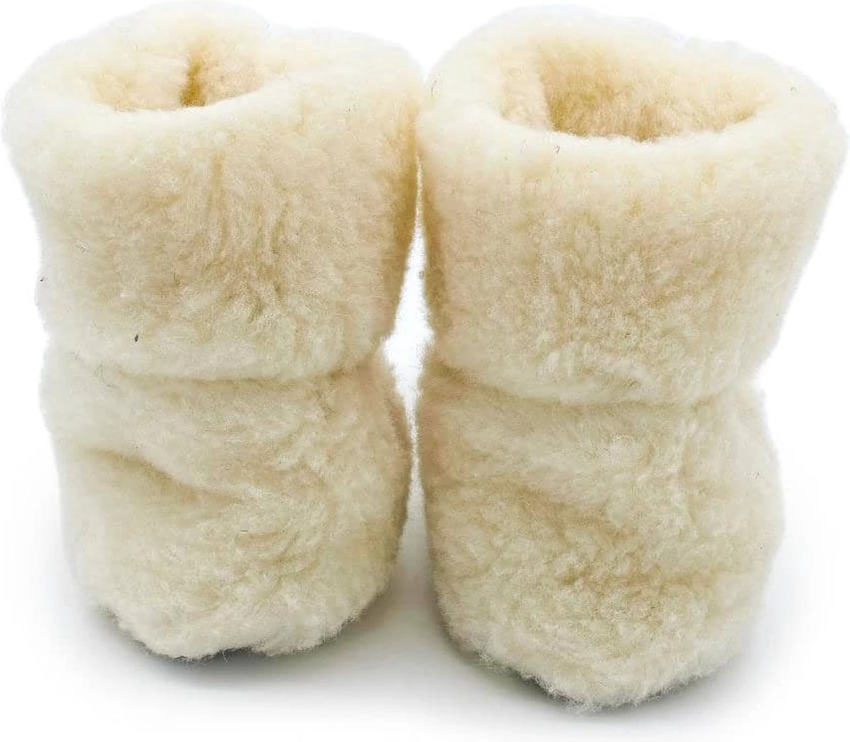 Merino Wollen Sloffen - Dames / Heren - Antislip - Maat 36 / 37 - Wit 4 Merino Wollen Sloffen - Dames / Heren - Antislip - Maat 36 / 37 - Wit - Afbeelding 2