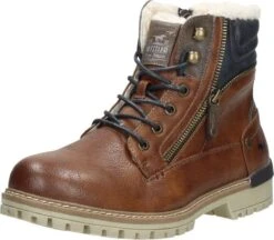 Mustang Heren Veterboot - Cognac - Maat 43 -Casio Verkoop 1200x1048 4