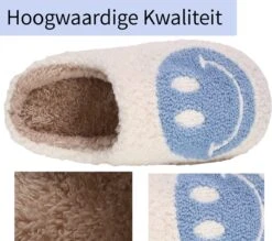 JAXY Smiley Slippers - Smiley Pantoffels - Pantoffels - Smiley Sloffen - Pantoffels Dames En Heren - Sloffen - Sloffen Dames En Heren - Maat 39-40 - Blauw -Casio Verkoop 1200x1062 4