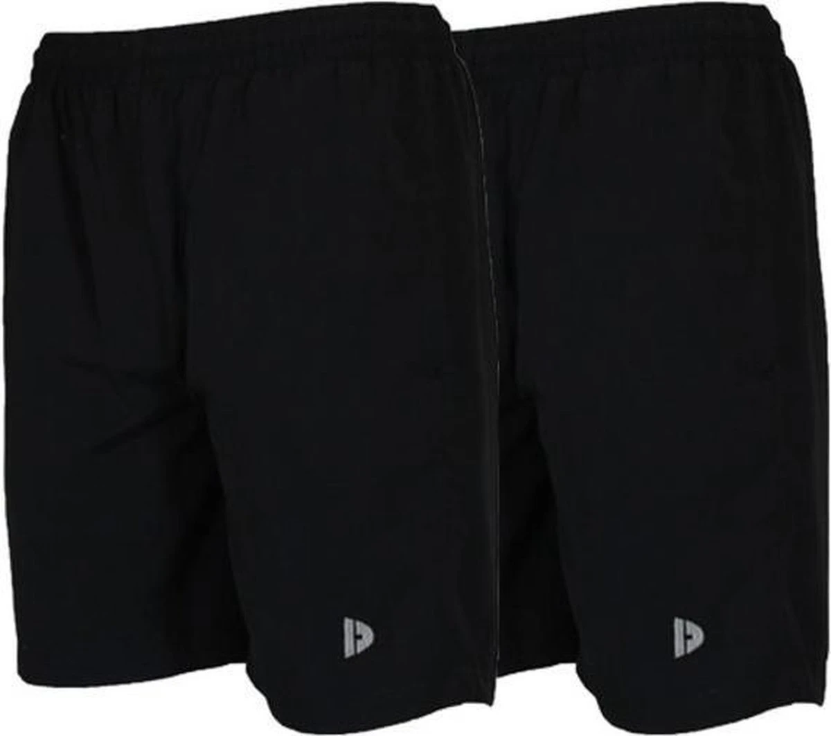 2-Pack Donnay Sportshort - Korte Broek - Sportbroek - Maat L - Mannen - Zwart 3 2-Pack Donnay Sportshort - Korte Broek - Sportbroek - Maat L - Mannen - Zwart