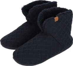 Apollo® Apollo | Hoge Heren Sloffen | Ribstructuur | Blauw | 41/42 | Sloffen Heren | Pantoffels Heren