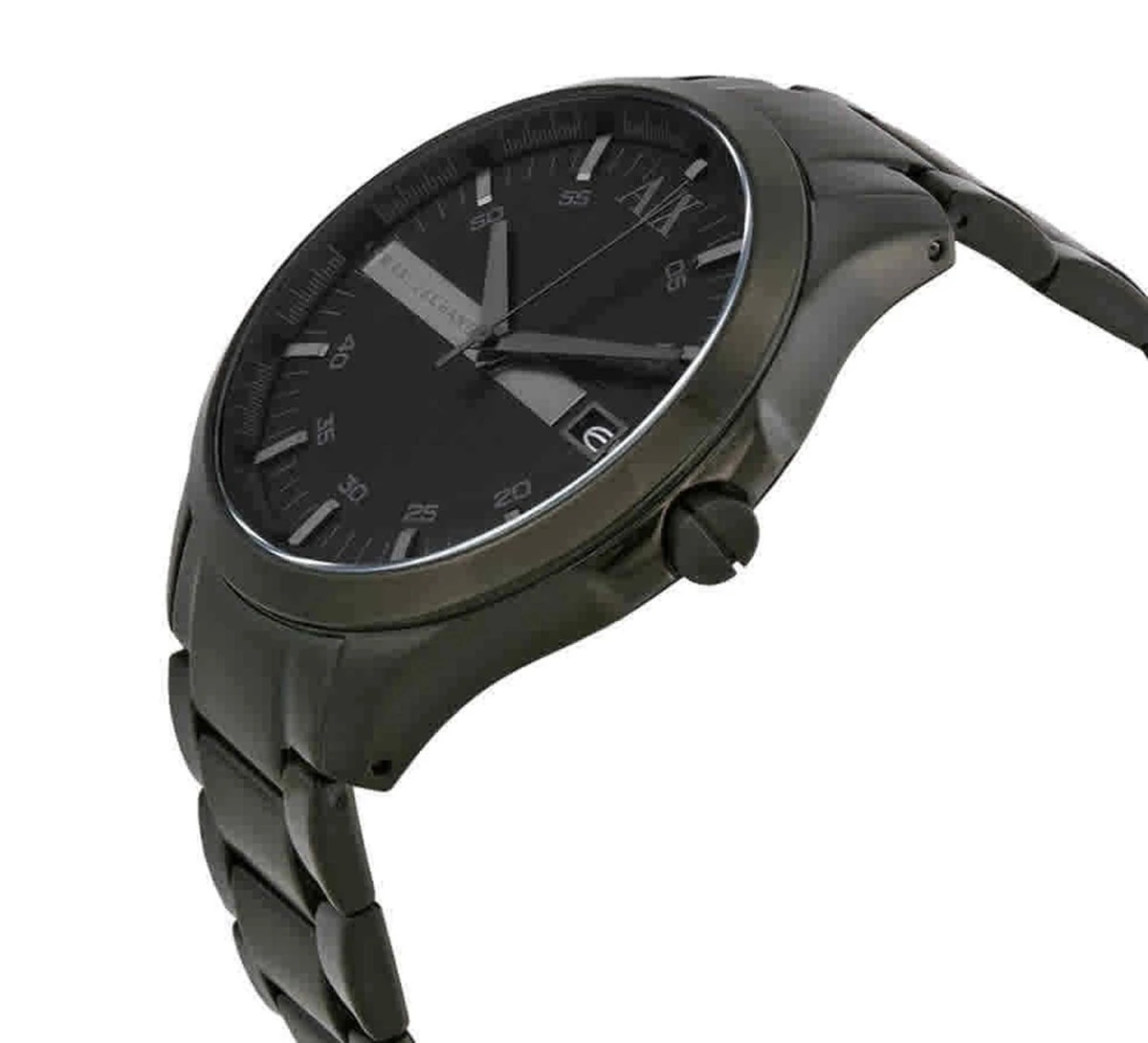 Armani Exchange Hampton AX2104 Herenhorloge 46 Mm - Zwart 10 Armani Exchange Hampton AX2104 Herenhorloge 46 Mm - Zwart - Afbeelding 8