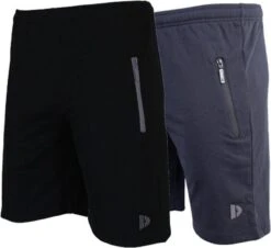 2-Pack Donnay Joggingshort - Sportshort - Heren - Maat 3XL - Black/Navy