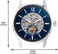 Fossil Townsman ME3154 Herenhorloge 48 Mm - Zilverkleurig -Casio Verkoop 1200x1116