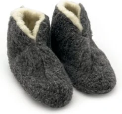 Merino Wollen Sloffen - Heren Sloffen - Antislip - Maat 45 / 46 - Grijs -Casio Verkoop 1200x1117 2