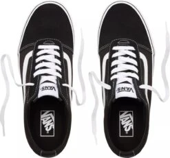 Vans Ward Suede Canvas Heren Sneakers - Black/White - Maat 43 -Casio Verkoop 1200x1118 3