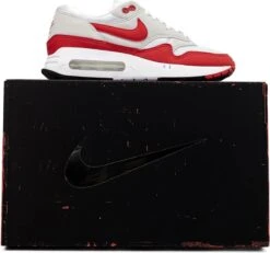 Nike Air Max 1 | 86 OG | Big Bubble | DO9844-100 | White / University Red | Maat 43 | Mens US 9.5 | Women US 11 | UK 8.5 -Casio Verkoop 1200x1122 4
